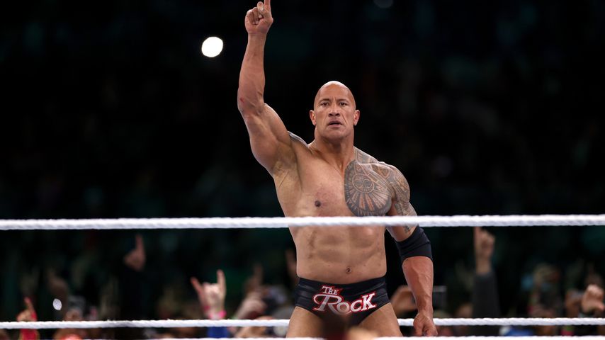 Dwayne "The Rock" Johnson bei seinem großen Wrestling-Comeback