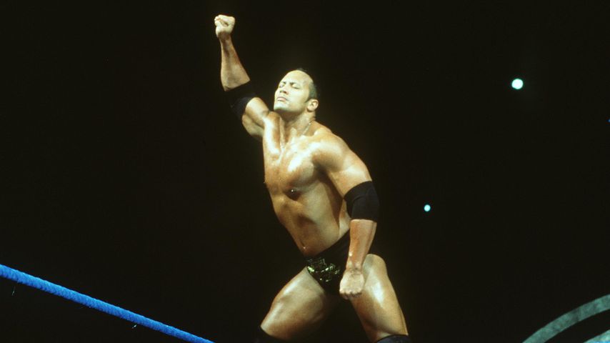 Dwayne Johnson 2000 beim WWE