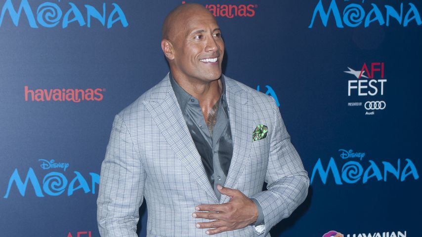 Dwayne Johnson bei der "Vaiana"-Filmpremiere 2016