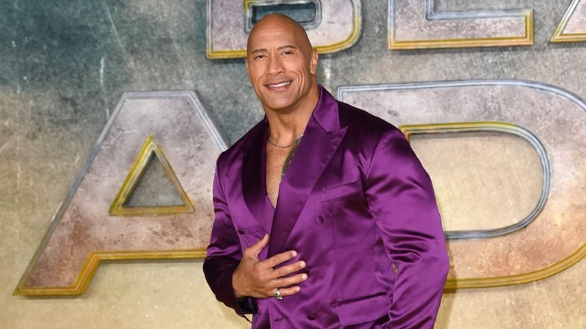 Dwayne Johnson bei der "Black Adam" Premiere