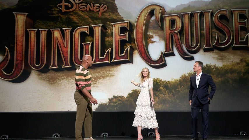 Dwayne Johnson und Emily Blunt, 2020