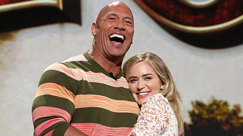 "The Rock" kriegt 11 Mio. Euro mehr als Co-Star Emily Blunt!