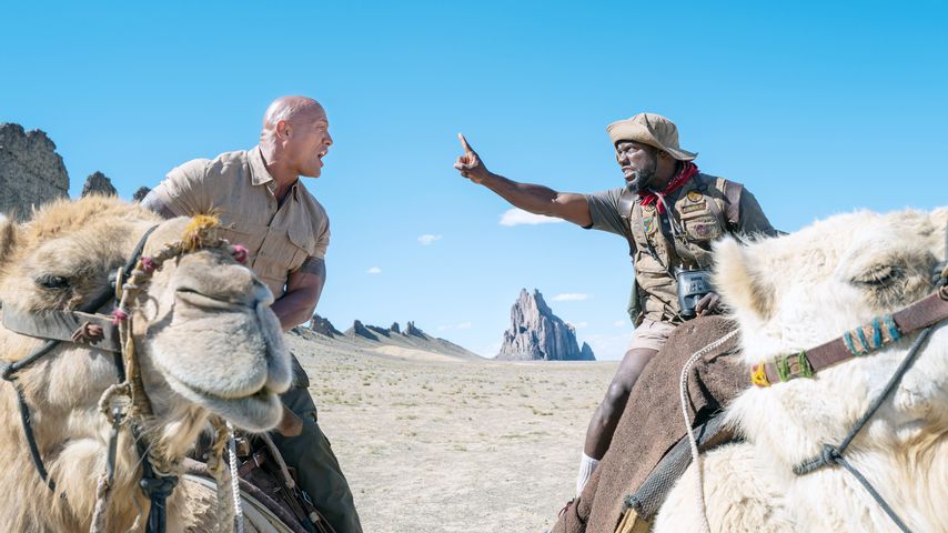 Dwayne Johnson und Kevin Hart in "Jumanji: The Next Level"