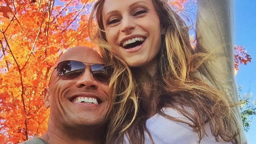Dwayne Johnson und seine Frau Lauren