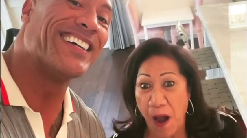 Dwayne Johnson und Ata Johnson