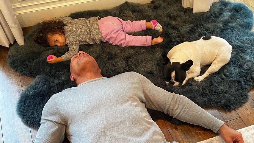 Dwayne Johnson und seine Tochter