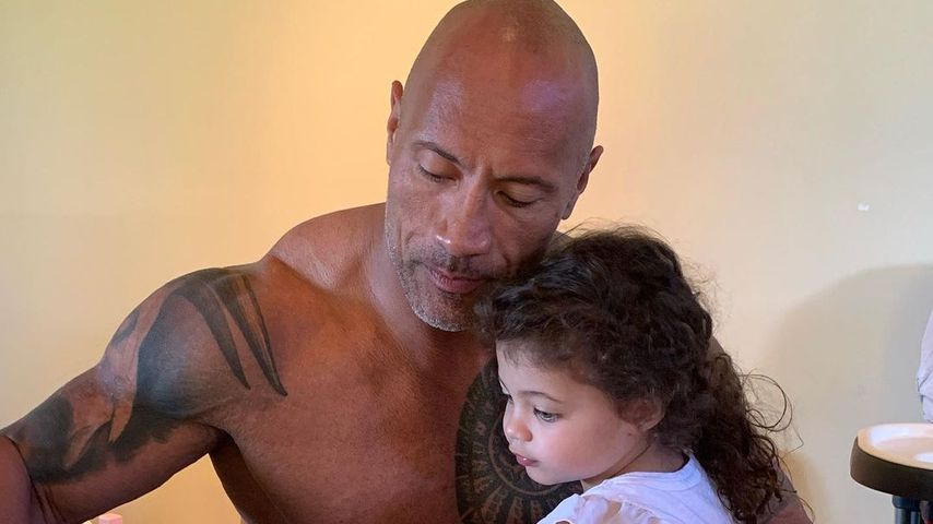 Dwayne "The Rock" Johnson und Tochter Jasmine