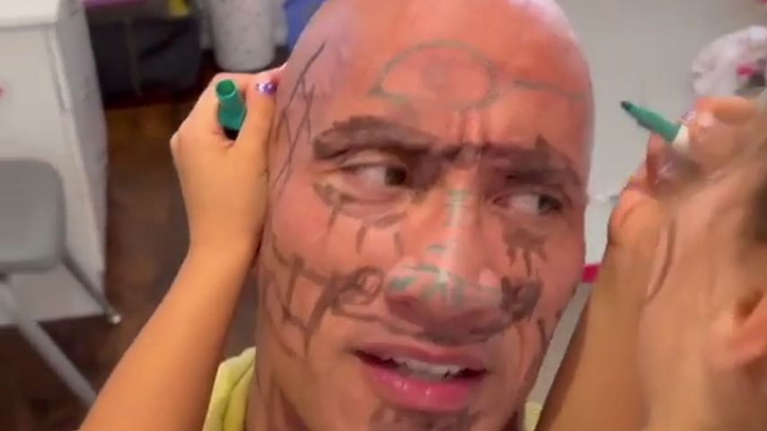 Dwayne "The Rock" Johnson mit seiner Tochter Jasmine