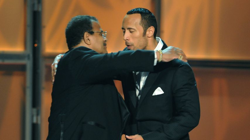 Dwayne "The Rock" Johnson und sein Vater Rocky Johnson