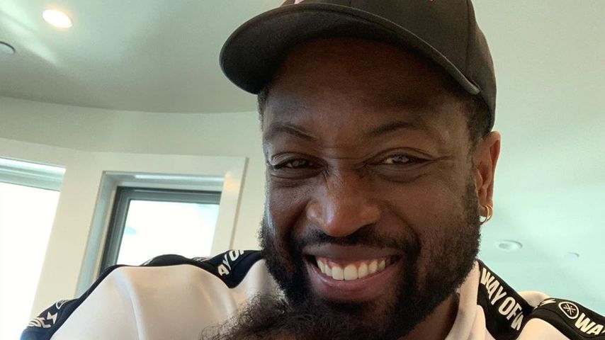 Dwayne Wade mit seiner Tochter