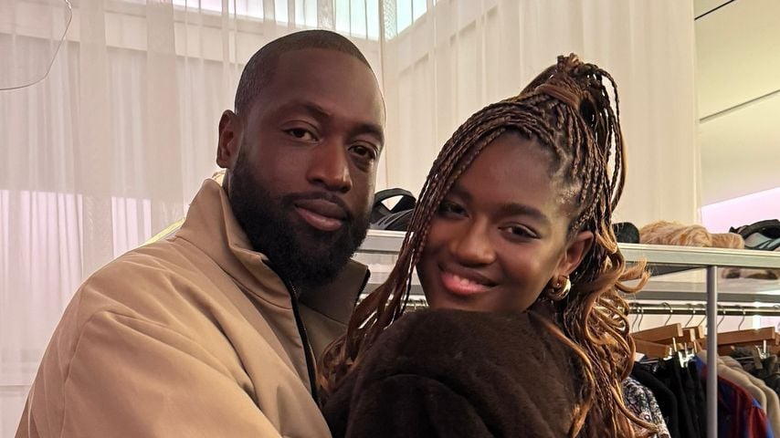 Dwyane Wade und seine Tochter Zaya