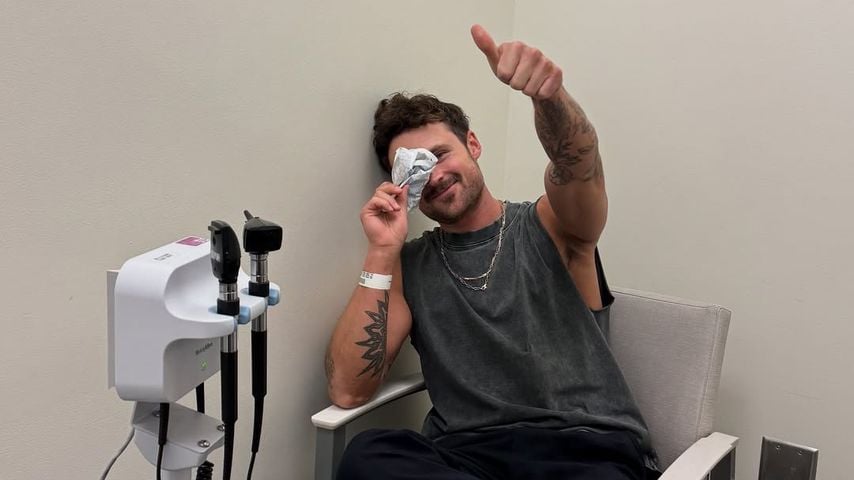 Dylan Efron nach seinem Nasenbruch im Oktober 2025