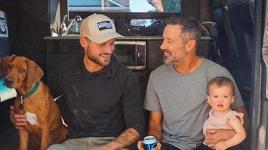 Dylan Efron und David Efron mit seiner Tochter, Dezember 2020