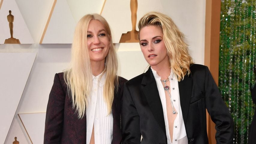 Dylan Meyer und Kristen Stewart im März 2022