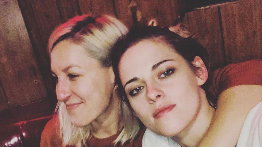Dylan Meyer und Kristen Stewart, April 2020