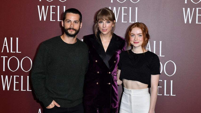 Dylan O'Brien, Taylor Swift und Sadie Sink bei der Premiere von "All Too Well"