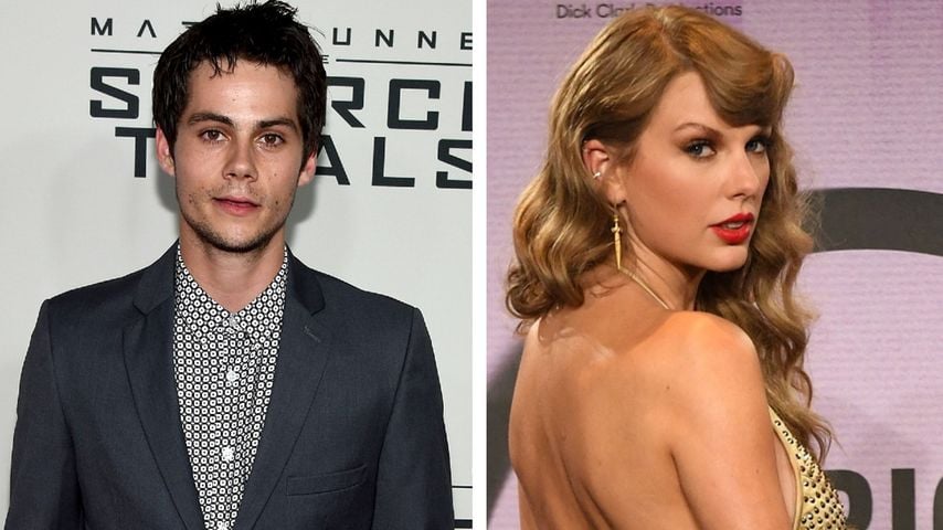 Nur Freunde? Dylan O'Brien bei Taylor Swifts Haus gesichtet!