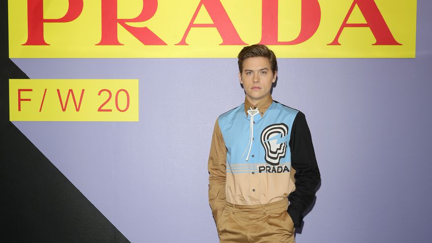 Dylan Sprouse bei der Fashion Week in Mailand, 2020