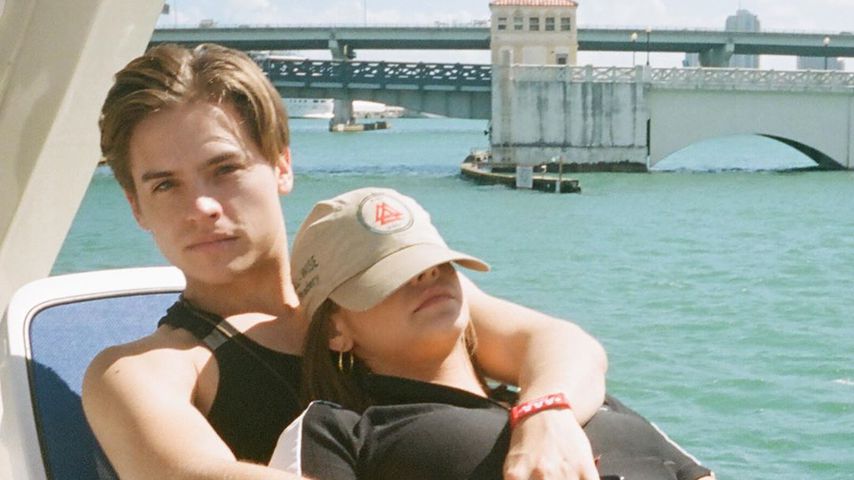 Dylan Sprouse und Barbara Palvin entspannen