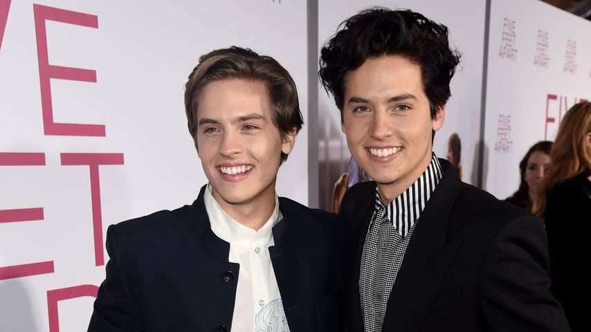 Dylan und Cole Sprouse bei der "Drei Schritte zu Dir"-Premiere 2019