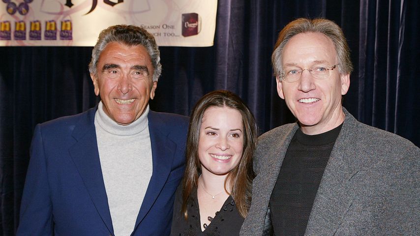 E. Duke Vincent mit "Charmed"-Darstellerin Holly Marie Combs und Brad Kern