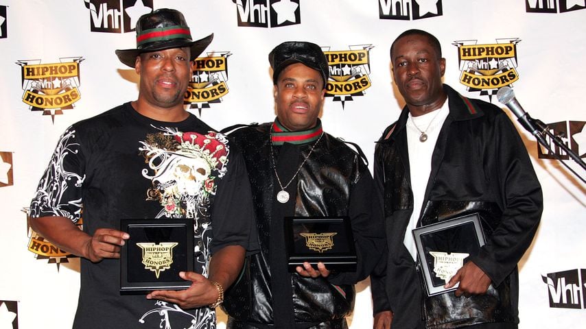 Ecstasy, Grandmaster Dee und Jalil Hutchins von der Rap-Gruppe Whodini, 2007