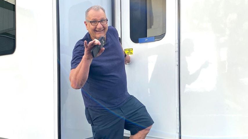 Ed O´Neill am Set von "Modern Family"