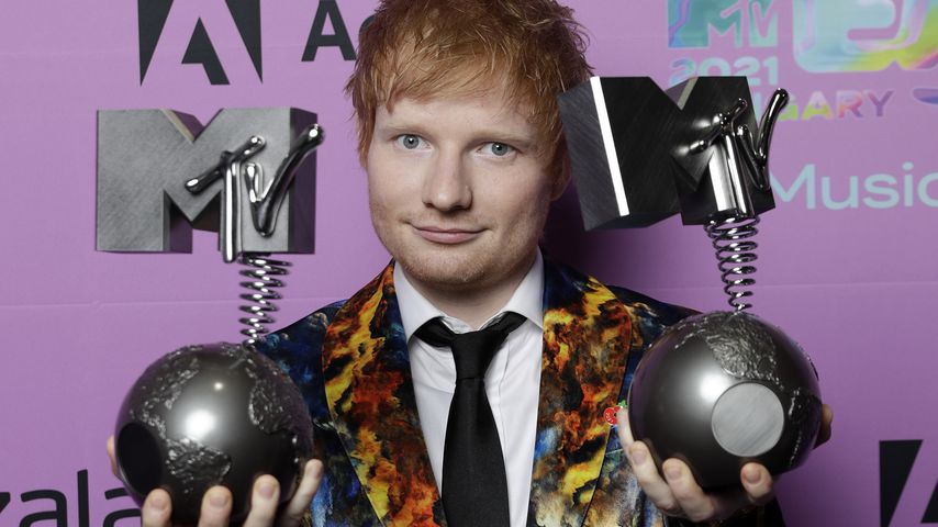 Ed Sheeran bei den MTV European Music Awards 2021