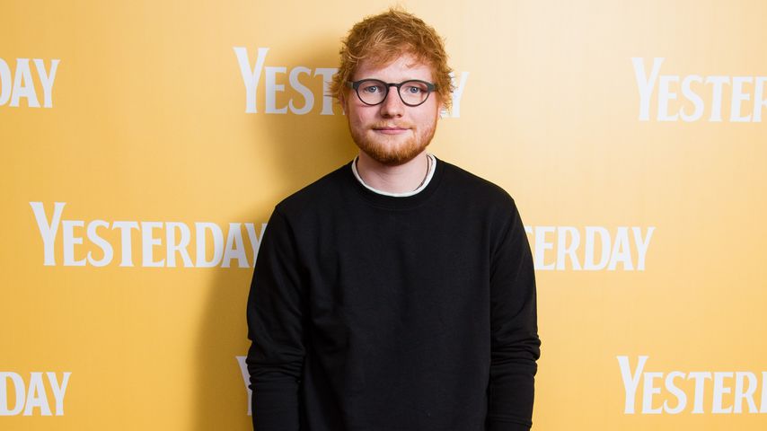 Ed Sheeran bei der Premiere von "Yesterday"
