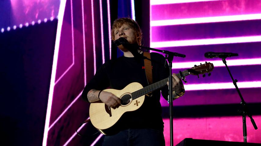 Ed Sheeran bei einem Konzert im März 2018