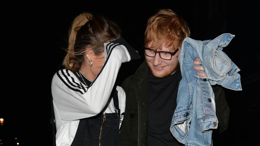 Ed Sheeran mit seiner Frau Cherry