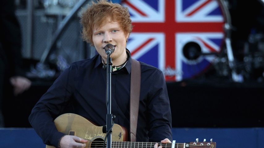 Ed Sheeran beim 60. Thronjubiläum der Queen, Juni 2012