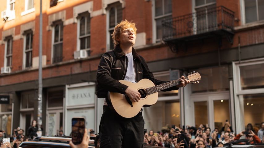 Ed Sheeran in New York im Mai 2023