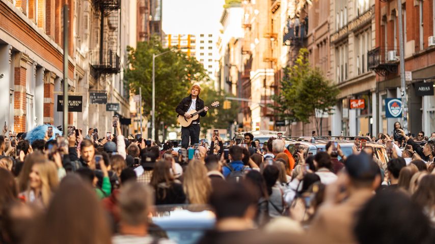 Ed Sheeran in New York im Mai 2023