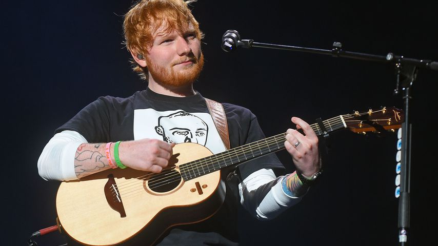 Ed Sheeran bei einem Konzert in den USA