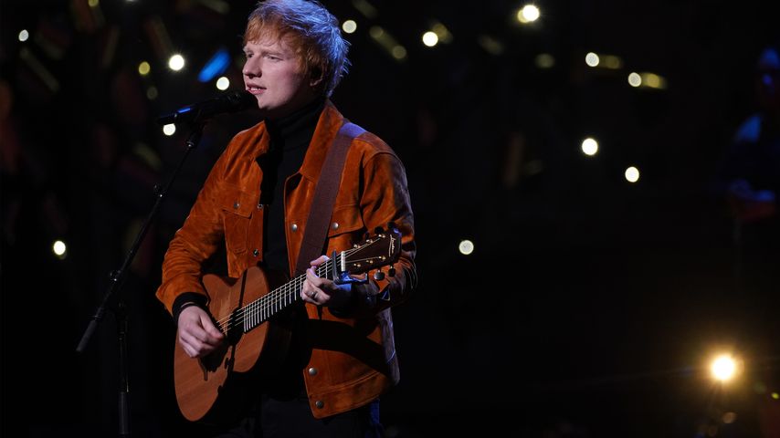 Ed Sheeran bei den Earthshot Prize Awards in London im Oktober 2021