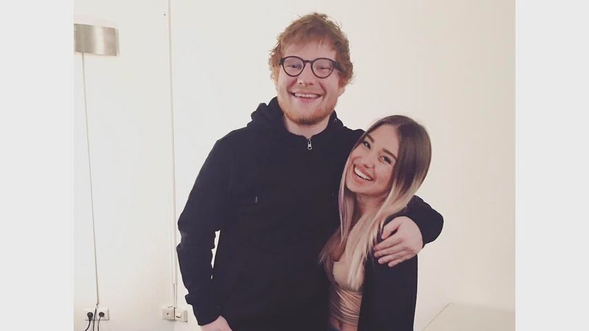 "Saugeiler Typ": So war Bibi Claßens Treffen mit Ed Sheeran
