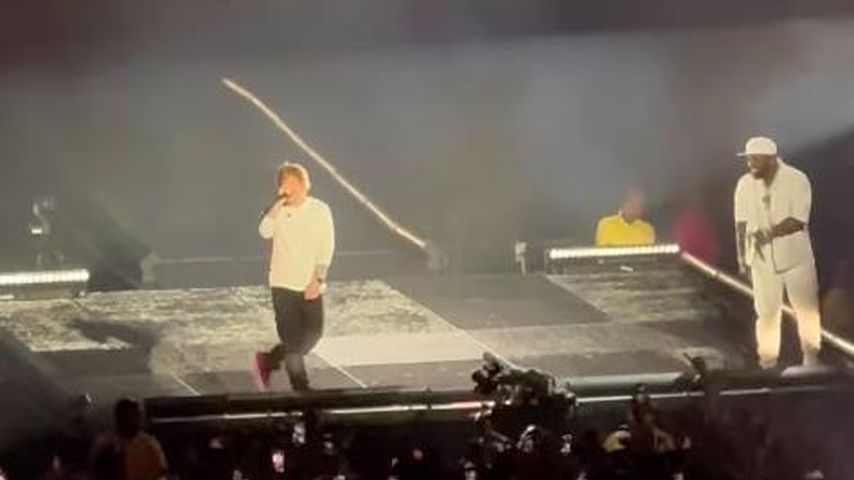 Ed Sheeran und 50 Cent, November 2023 in London