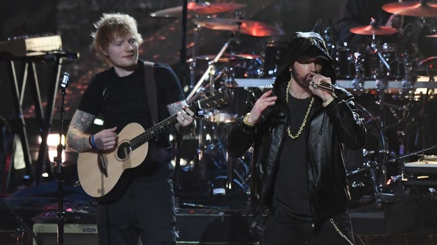Pop trifft auf Hip Hop: Eminem crasht Konzert von Ed Sheeran