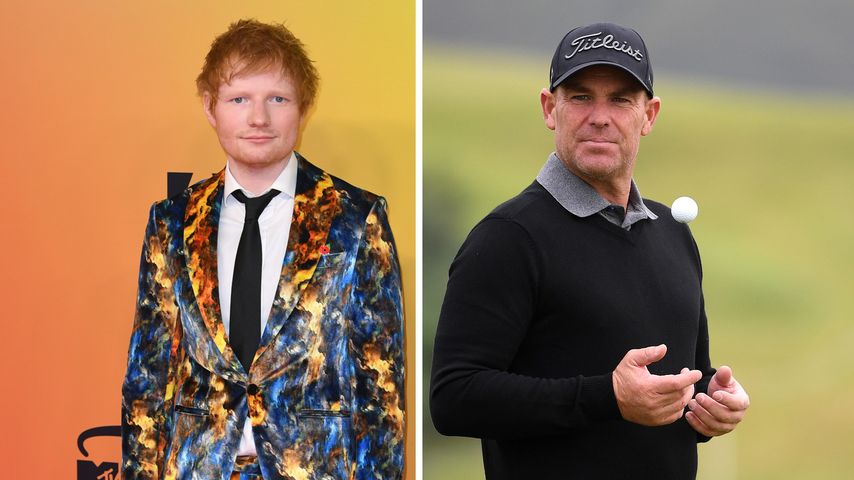 Paparazzi-Zuruf: So erfuhr Ed Sheeran von Shane Warnes Tod