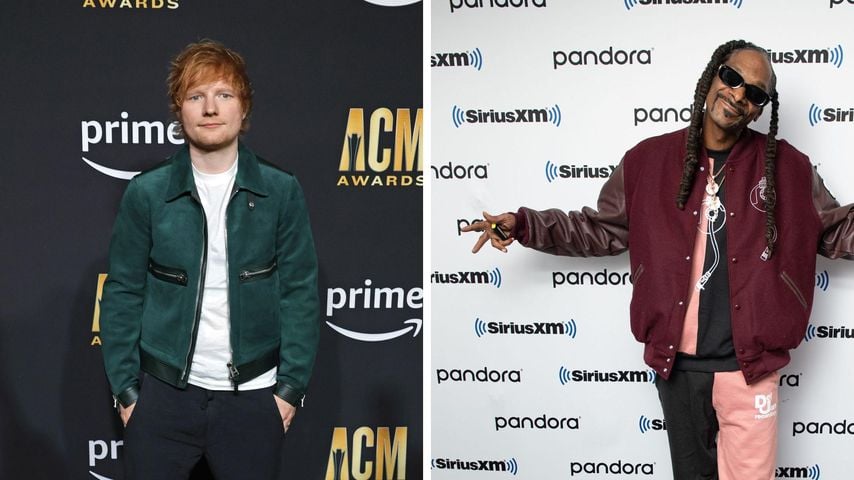 Ed Sheeran verlor wegen Marihuana von Snoop Dogg Sehvermögen