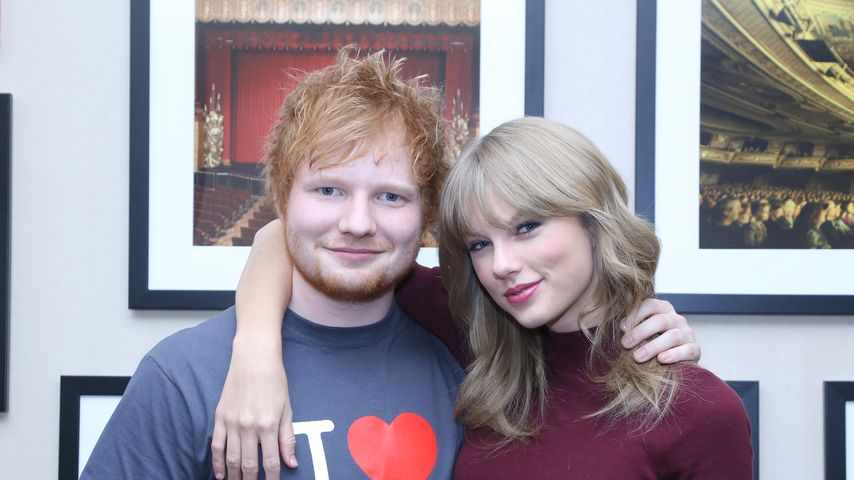 Ed Sheeran und Taylor Swift im November 2013