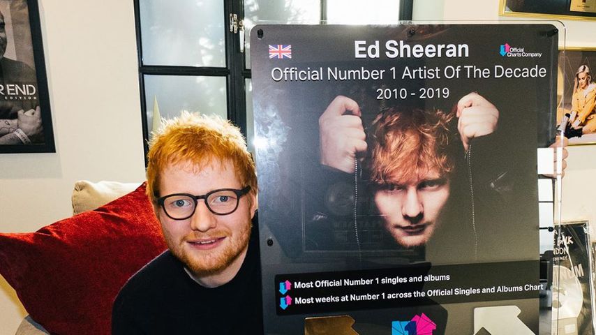 Ed Sheeran ist erfolgreichster Künstler des Jahrzehnts!