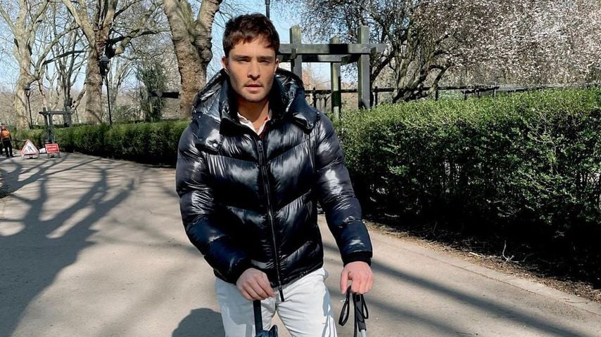 Wie süß! "Gossip Girl"-Star Ed Westwick mit Welpe unterwegs