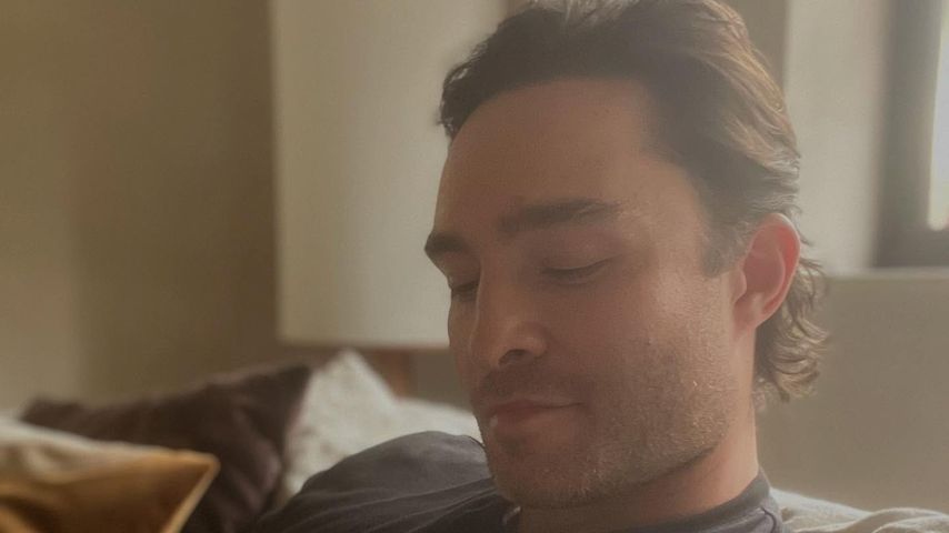 Ed Westwick teilt süßes Foto mit seinem neugeborenen Sohn