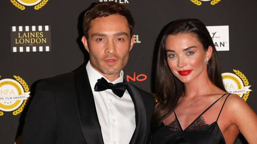 Ed Westwick und Amy Jackson bei den National Film Awards in London, Juli 2022