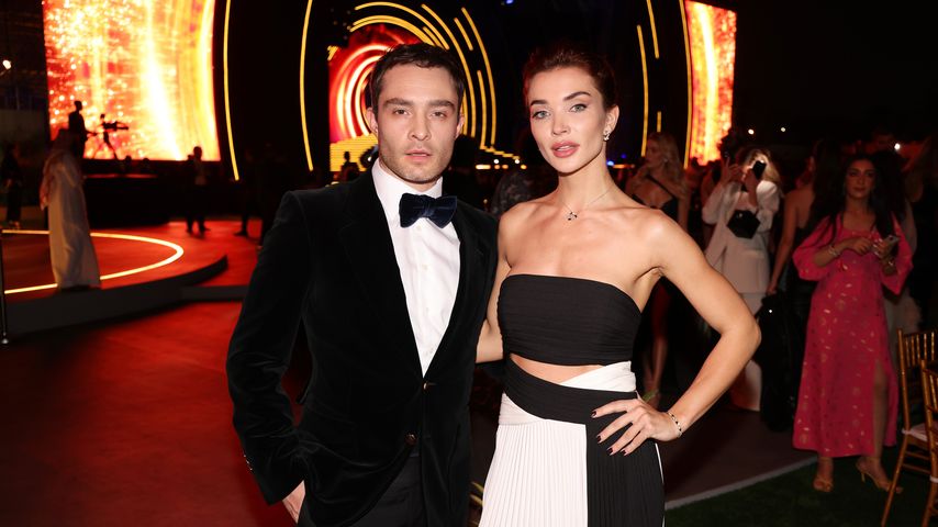 Ed Westwick und Amy Jackson im Dezember 2022