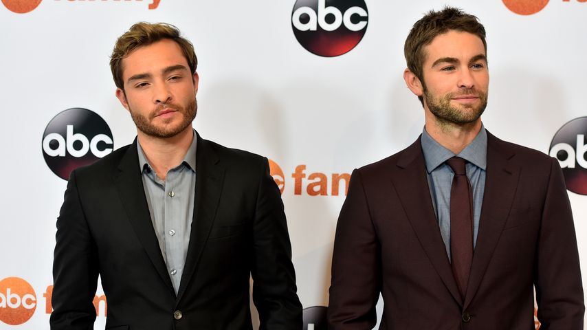 Ed Westwick und Chace Crawford, 2015