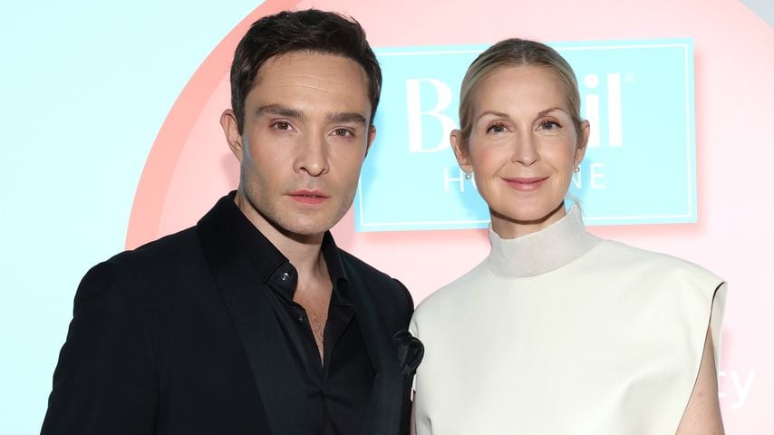 Ed Westwick & Kelly Rutherford feiern "Gossip Girl"-Reunion