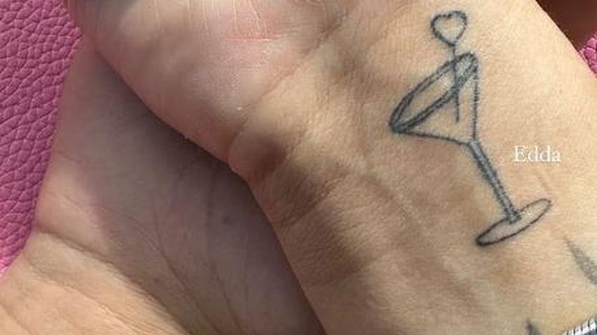 Edda Pilz und Michas Partnertattoo